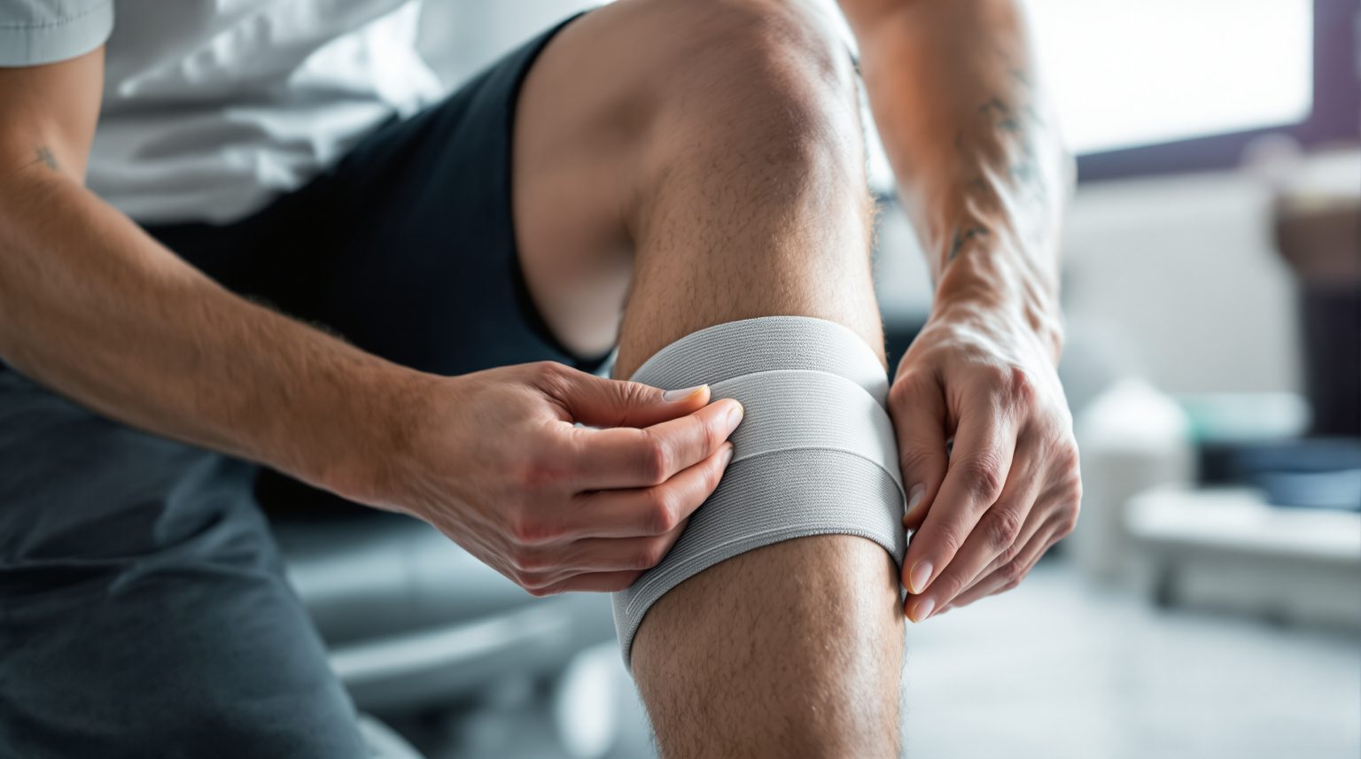 Strapping du mollet : technique et utilité pour soulager la douleur